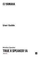 Yamaha WS-X1A - Owners manual 